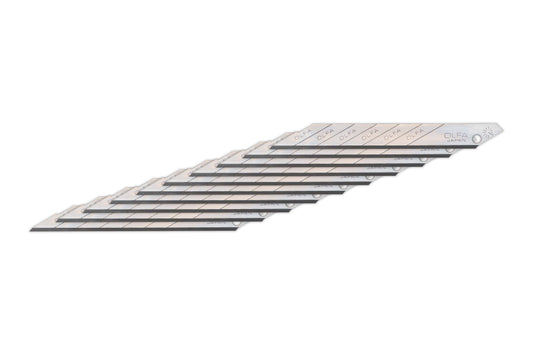 Detailansicht von OLFA 30 Grad Stahl Ersatzklingen für Cuttermesser