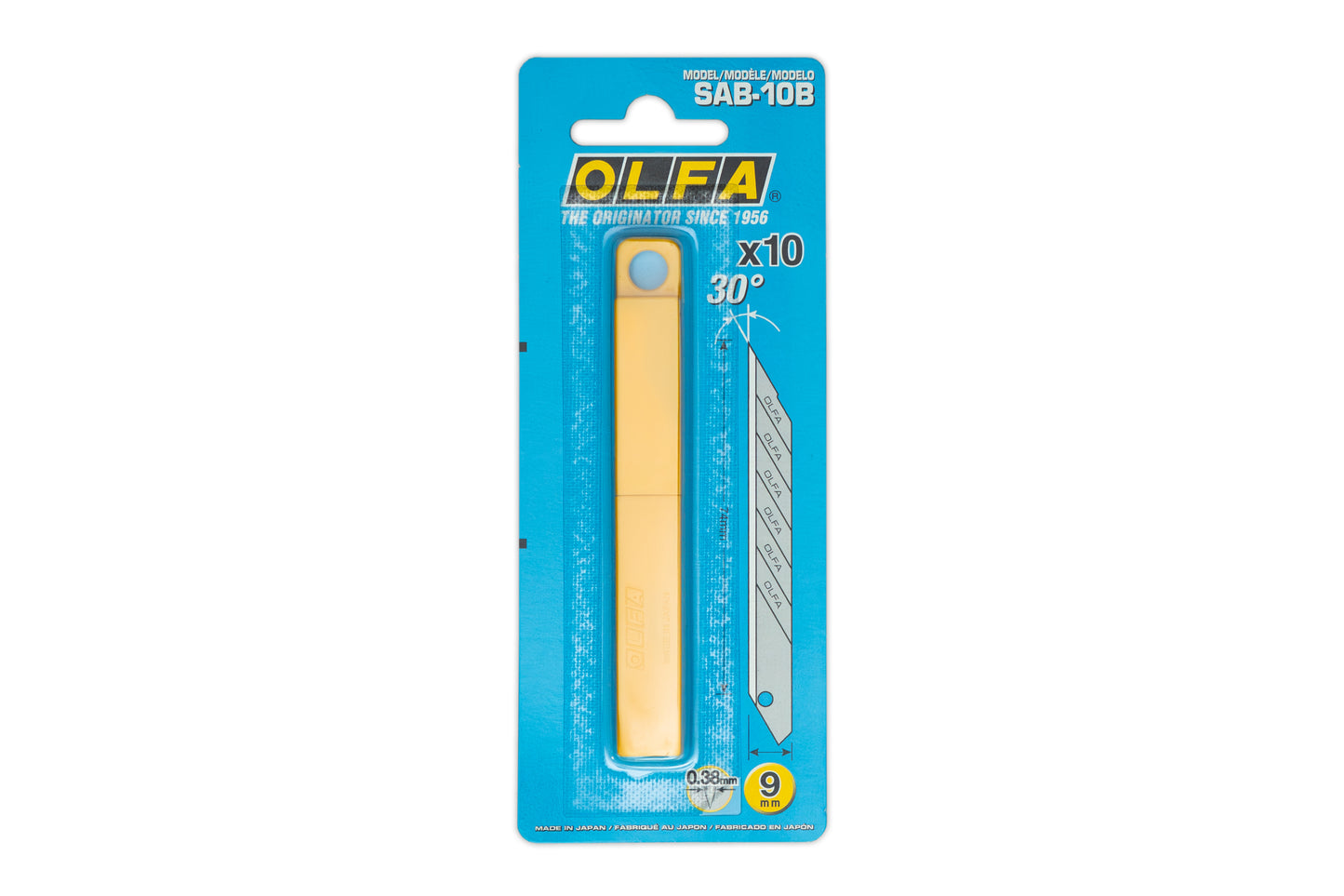 OLFA SAB-10B 10 stück 9mm Ersatzklingen neu verpackt